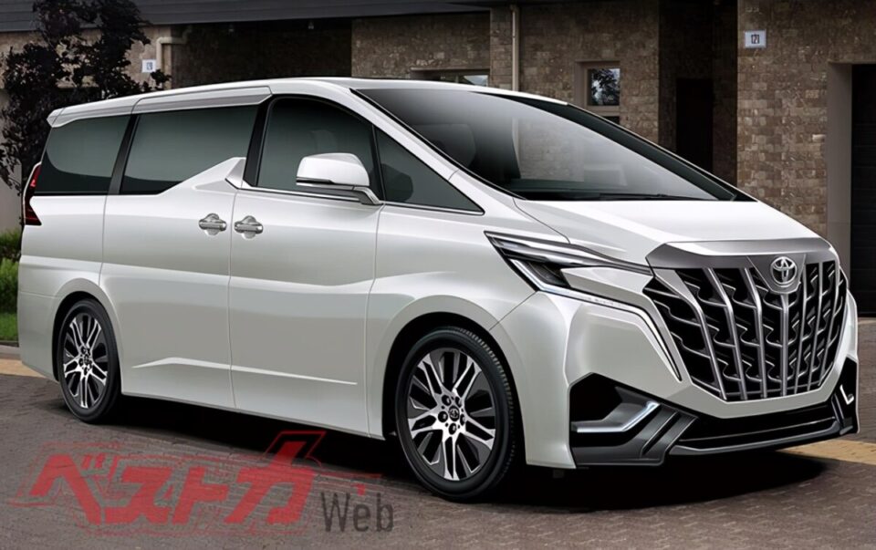 Toyota проводить оновлення мінівена Alphard