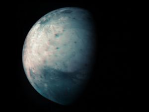 Величезний місяць Юпітера Ганімед показався на новому інфрачервоному знімку
