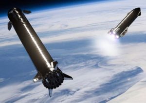 Ракета SpaceX Super Heavy виглядає гігантським навіть з космосу