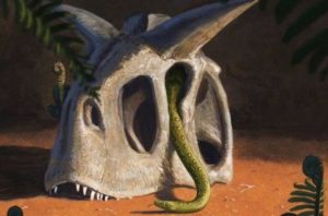 Всі змії походять від тих, що вижили після падіння астероїда динозаврів