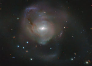 Телескоп у Чилі зняв зіткнення двох галактик у сузір’ї Водолія