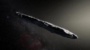 Вчені планують наздогнати загадковий космічний об’єкт Оумуамуа до 2054 року