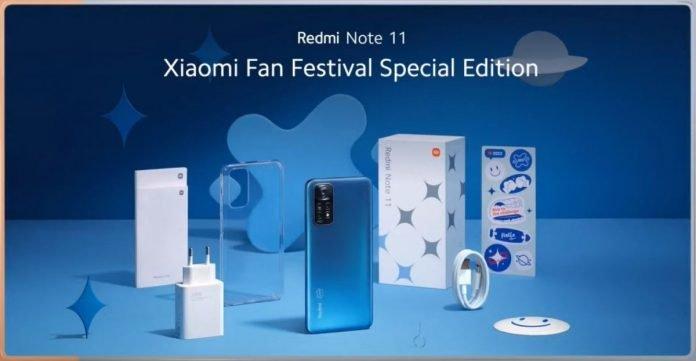 Xiaomi випускає обмежену серію смартфонів Redmi Note 11 Xiaomi Fan Festival