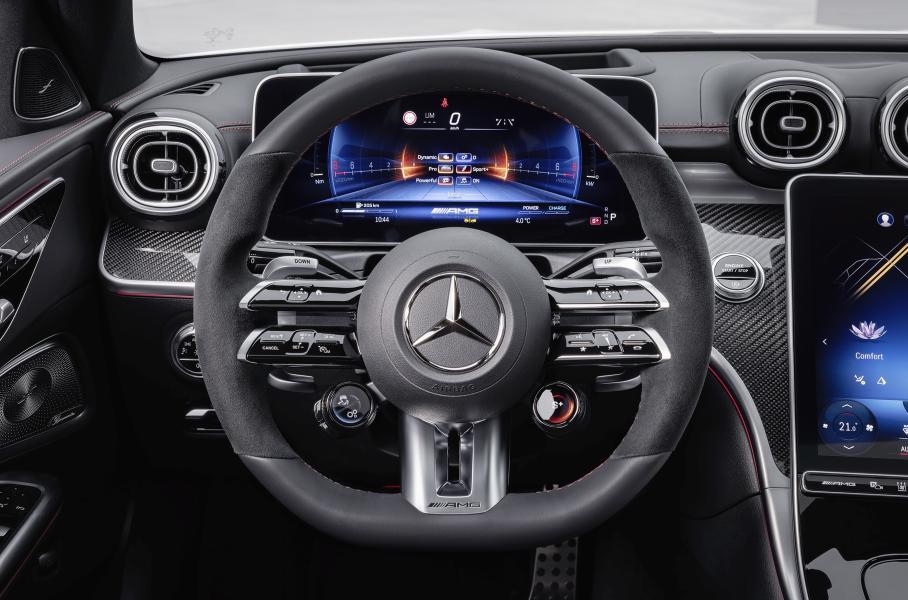 Новий Mercedes‑AMG C 43 отримав електричну турбіну