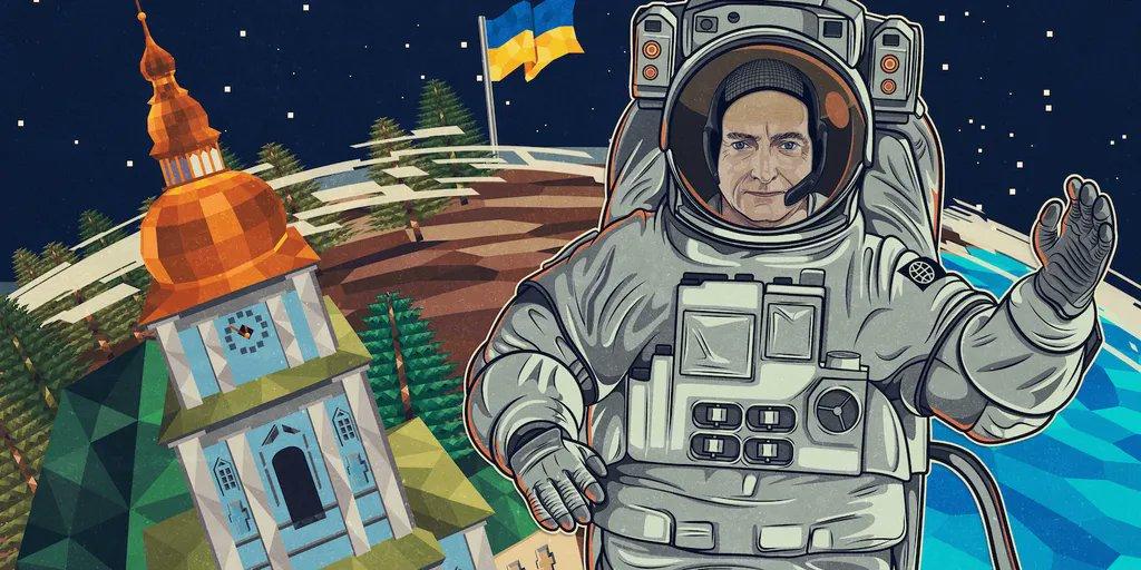 Американський астронавт продав свій NFT-проєкт і зібрав $500 тисяч для України