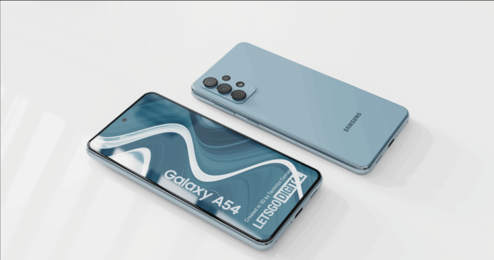 Концепт-рендери Samsung Galaxy A54 5G та основні характеристики витікають в Інтернеті