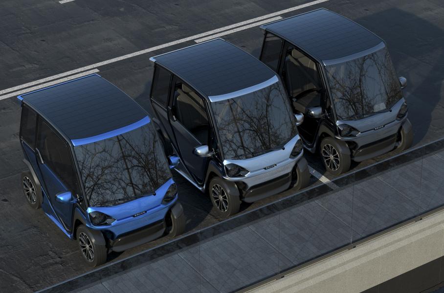 Представлено перший у світі міський автомобіль на сонячній енергії