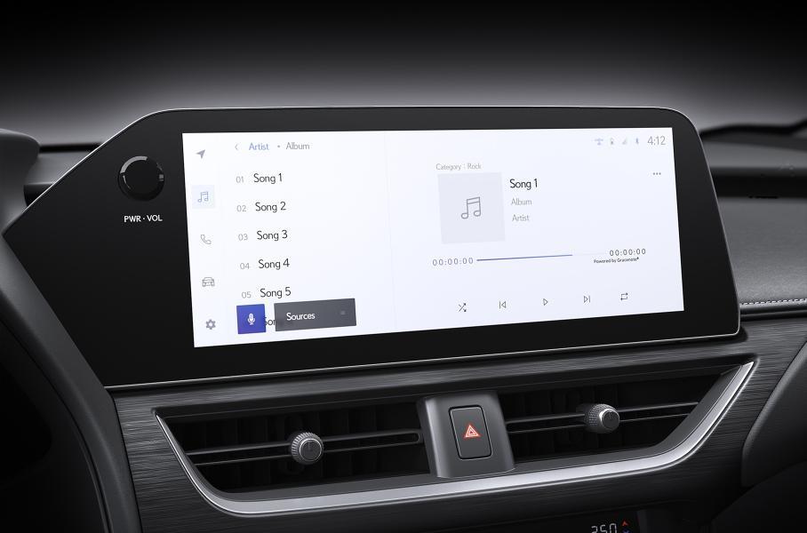 Lexus UX покращили керованість та мультимедійку