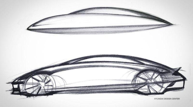 Hyundai натякнув на незвичайну форму кузова Ioniq 6