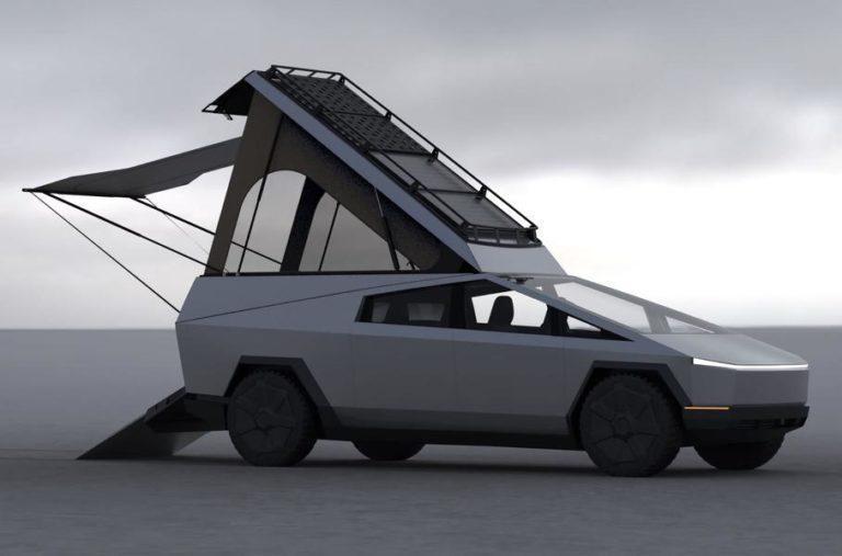 Tesla Cybertruck перетворили на будинок на колесах з кухнею, душем і величезним ліжком
