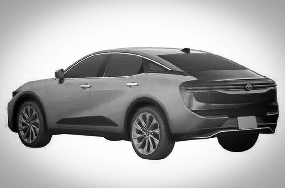 З'явилися патентні зображення нової Toyota Crown