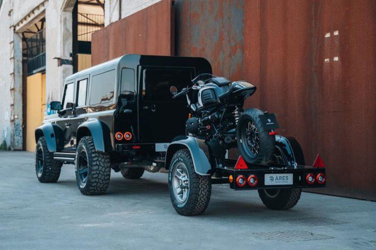 Ares Design побудував ексклюзивний Defender із причепом