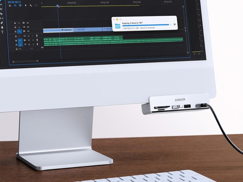 Хаб Anker 535 USB-C для iMac має швидкість передачі 10 Гбіт/с