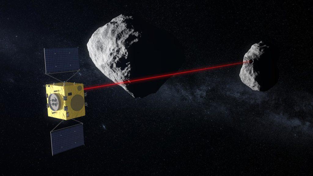 Зіткнення апарата DART з супутником астероїда може мати несподівані наслідки