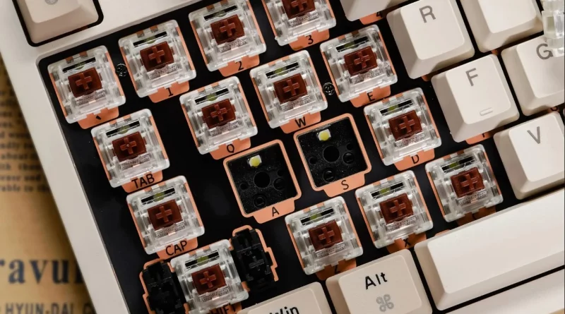JamesDonkey випускає механічну клавіатуру RS2 з прокладкою