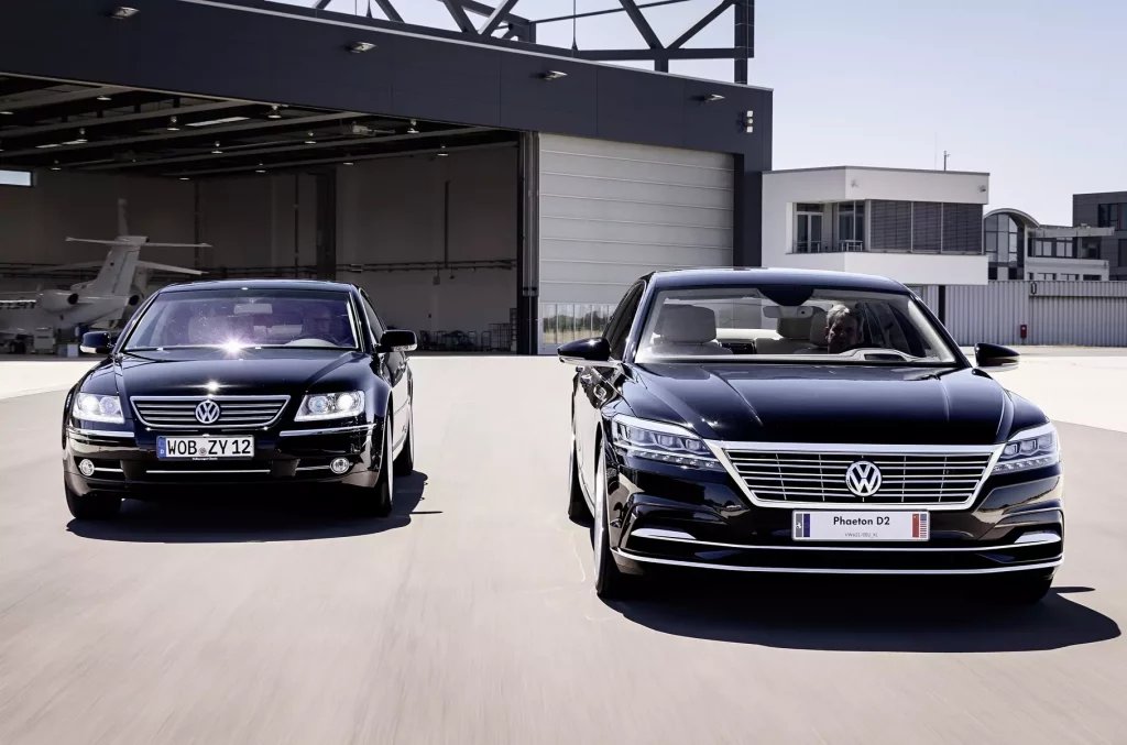 Volkswagen показав новий Phaeton, якого не було