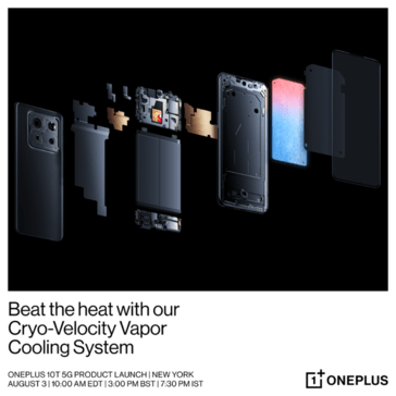 OnePlus 10T отримає до 16 ГБ оперативної пам’яті, вдосконалене охолодження та дисплей з частотою 120 Гц
