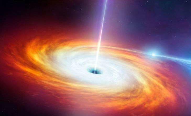 Астрономи виявили струмінь з ядра галактики, який у 50 разів більший за саму галактику