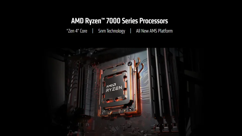 AMD випускає нові процесори для настільних ПК Ryzen серії 7000 на основі 5-нм технології