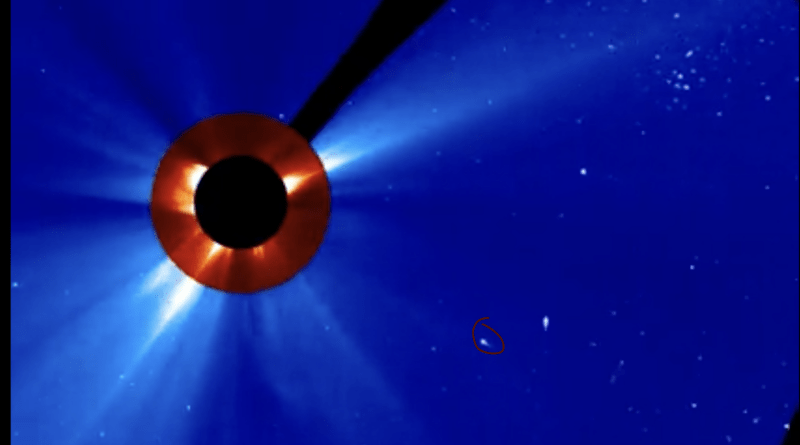 Апарат NASA побачив, як комета врізалася в Сонце