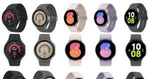 Неанонсовані Samsung Galaxy Watch 5 і Watch 5 Pro показані на нових рендерах