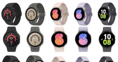 Неанонсовані Samsung Galaxy Watch 5 і Watch 5 Pro показані на нових рендерах