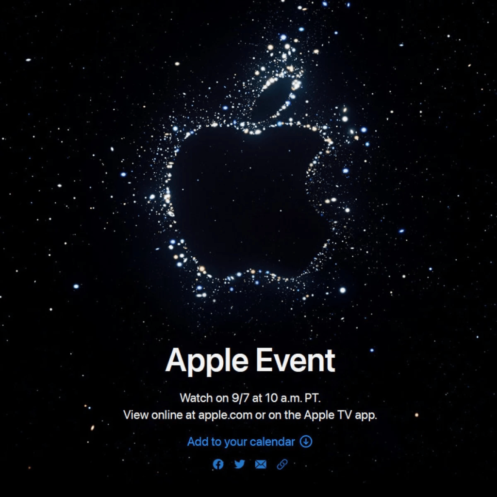 Запуск Apple iPhone 14 підтверджено 7 вересня, також очікується дебют Watch Series 8