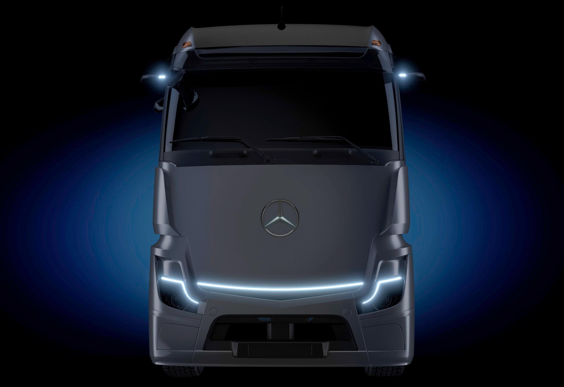 Mercedes тестуватиме електричні вантажівки на великі відстані за допомогою Amazon