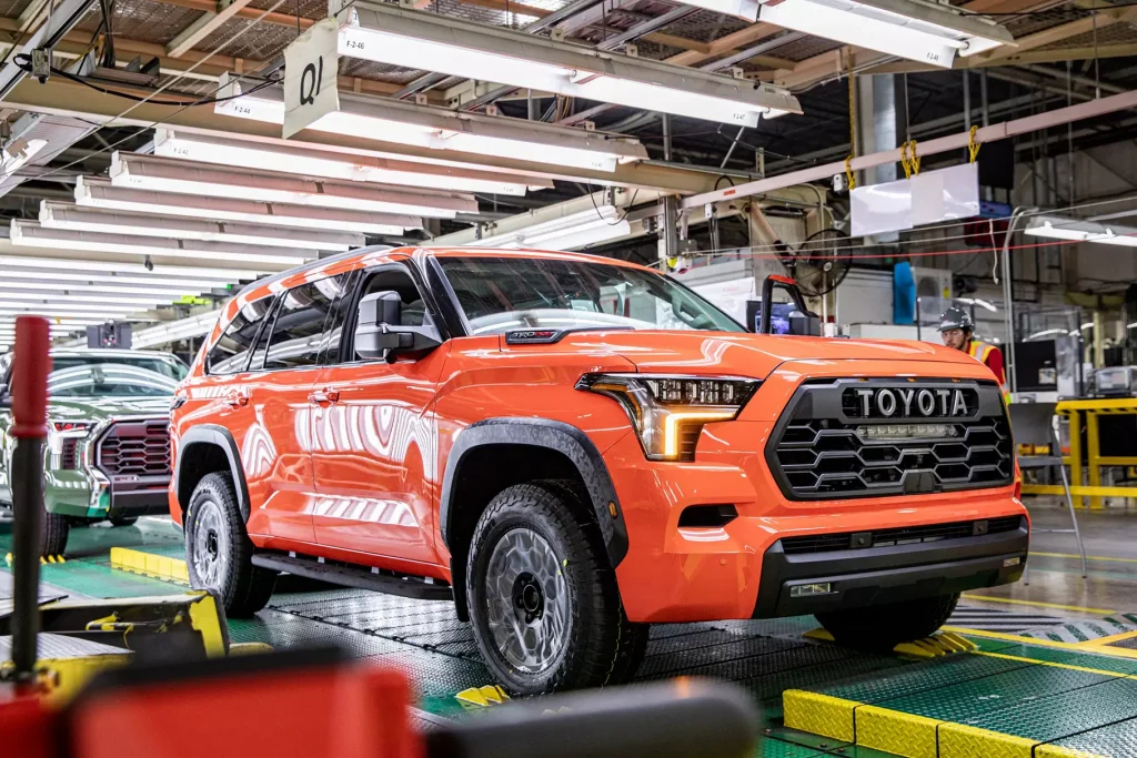 Почалося виробництво Toyota Sequoia нового покоління