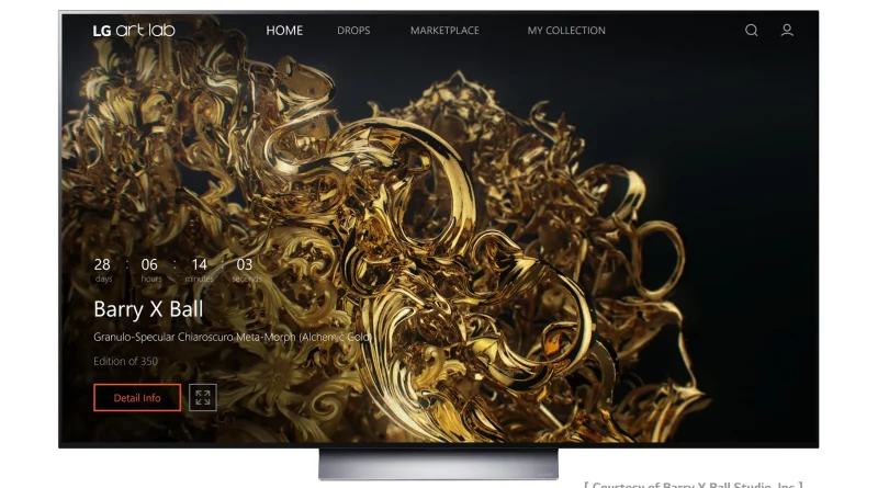 LG запускає новий ринок NFT для своїх смарт-телевізорів під назвою Art Lab