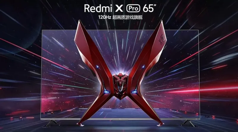 Випущено ігровий телевізор Redmi Gaming TV X Pro з дисплеєм 4K