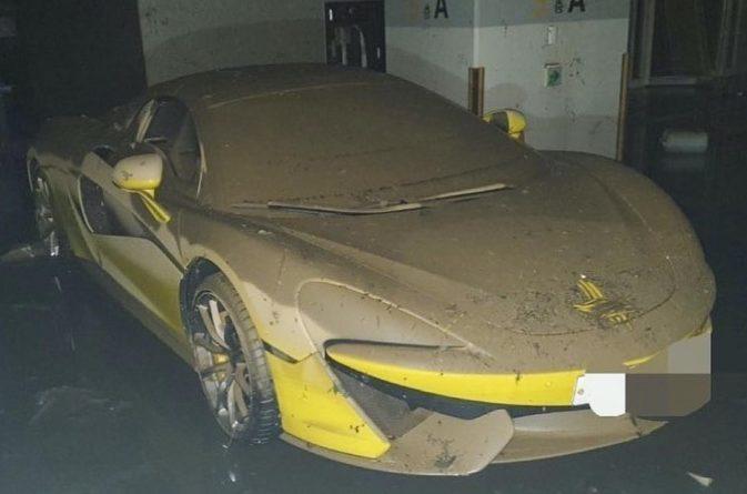 Суперкари Lamborghini та McLaren знищені потопом у Сеулі