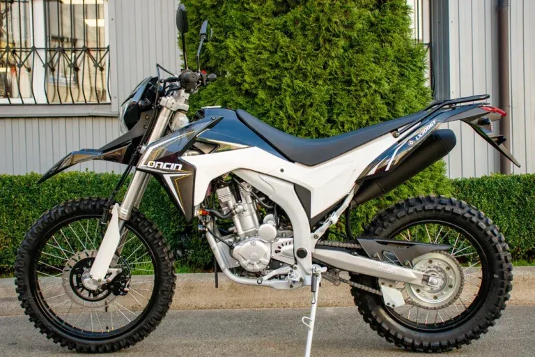 Loncin Эндуро: стиль, выносливость и комфортабельность в одном байке