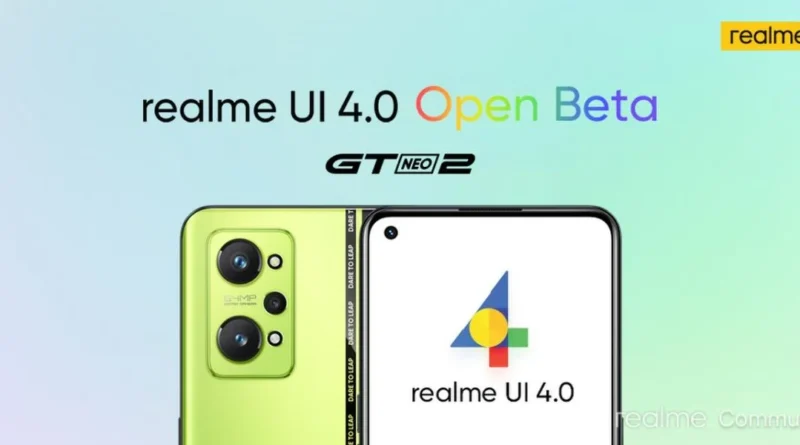 На Realme GT Neo 2 починається відкрите бета-тестування Android 13 x Realme UI 4.0