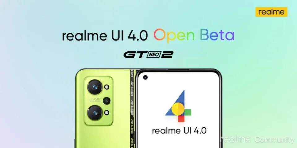 На Realme GT Neo 2 починається відкрите бета-тестування Android 13 x Realme UI 4.0