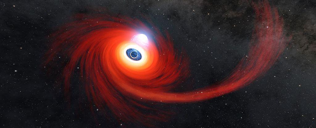 Астрономи помітили чорну діру, яка поглинає зірку, що проходить повз