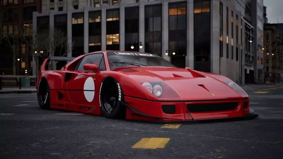 Liberty Walk показала тюнінг класичного Ferrari F40