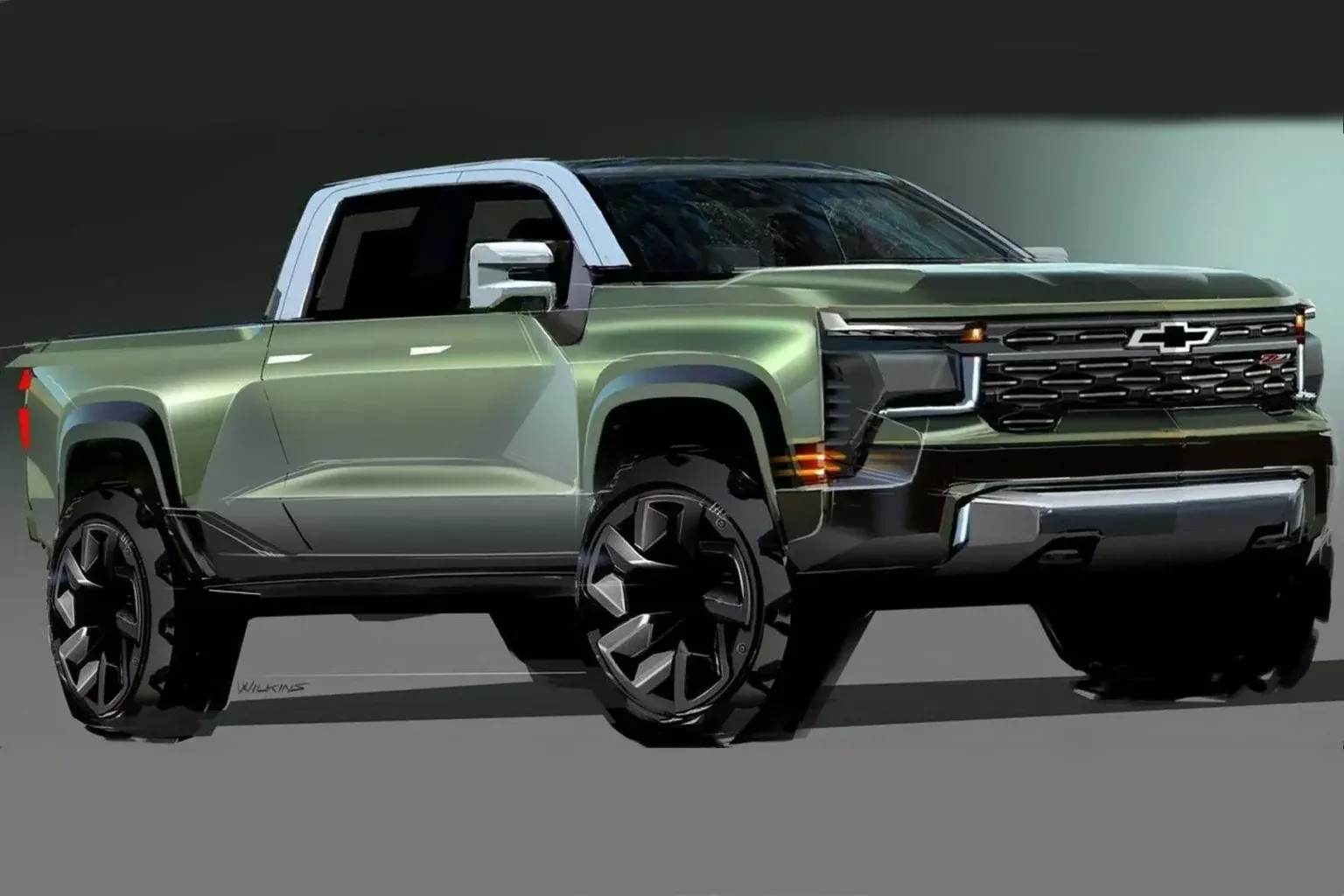 General Motors розкрив зовнішність брутального пікапа Chevrolet