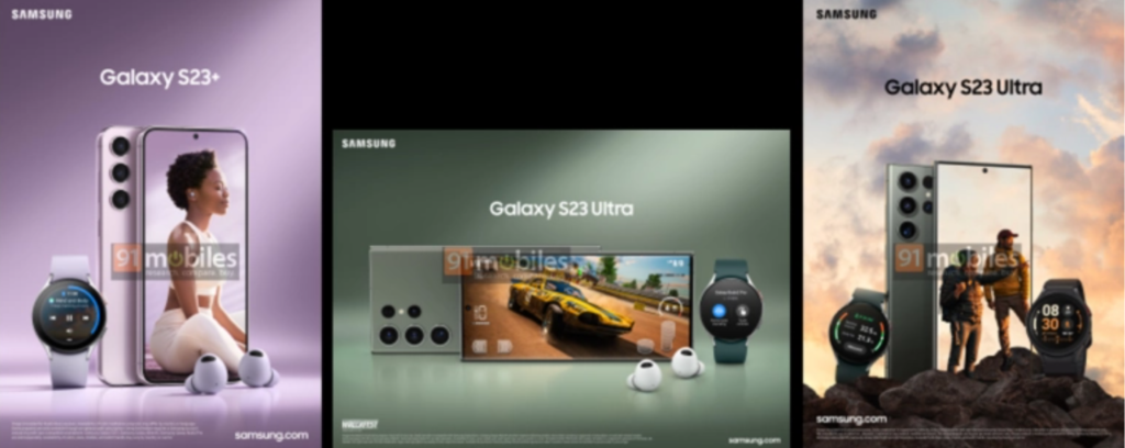В мережі з'явилися зображення майбутніх Samsung Galaxy S23+, S23 Ultra