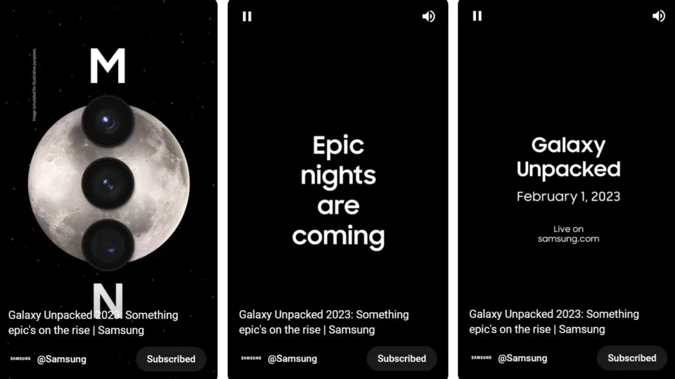 Перед презентацією Galaxy S23 Ultra Samsung анонсує функції Ultra Space Zoom і Night Mode