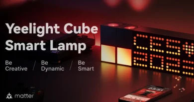 Розумна лампа Yeelight Cube з HomeKit, підтримкою Matter, представлена ​​на CES 2023