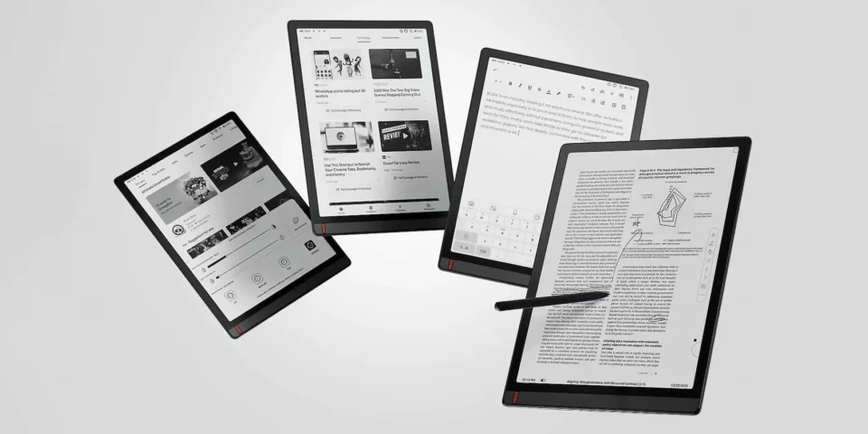 Представлено Android-планшет Onyx Boox Tab X з 13,3-дюймовим дисплеєм e-Ink