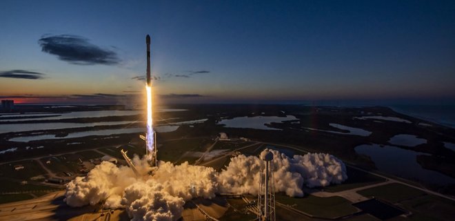 SpaceX запустила 40 супутників свого конкурента OneWeb (відео)