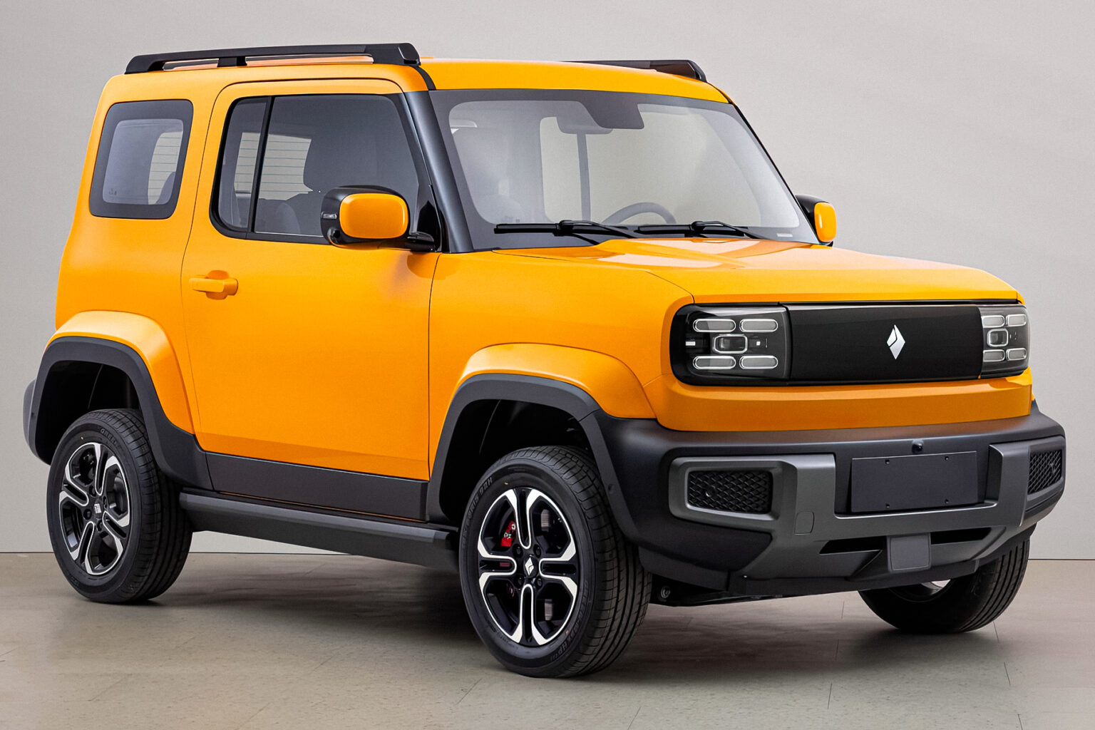 В Китае появится брутальный внедорожник чуть крупнее «Оки»