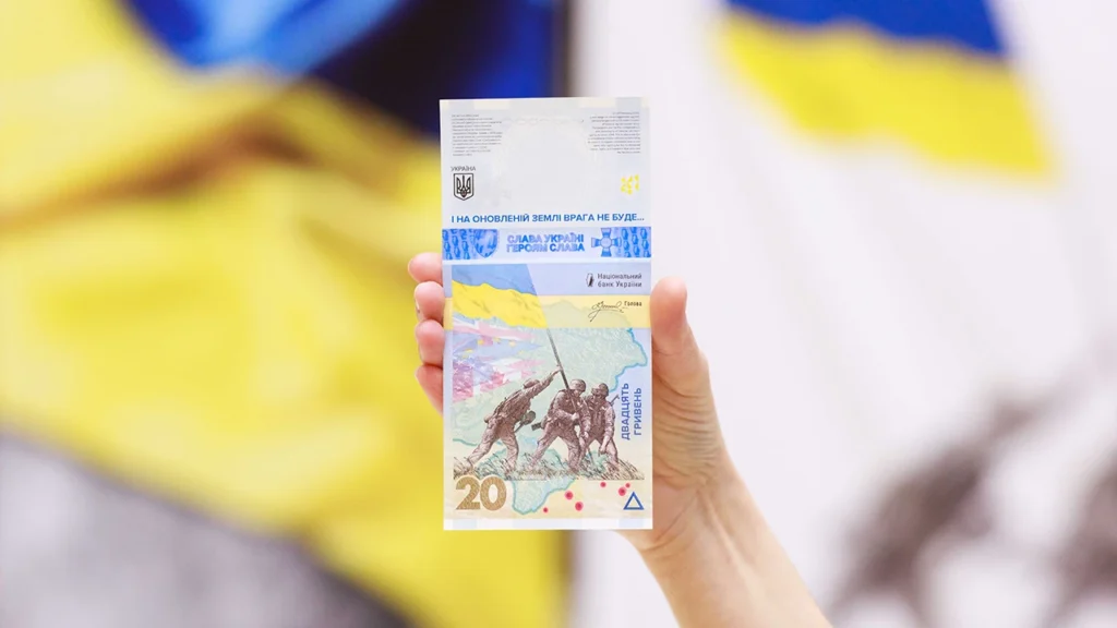 НБУ випустили лімітовану банкноту присвячену боротьбі України про росії