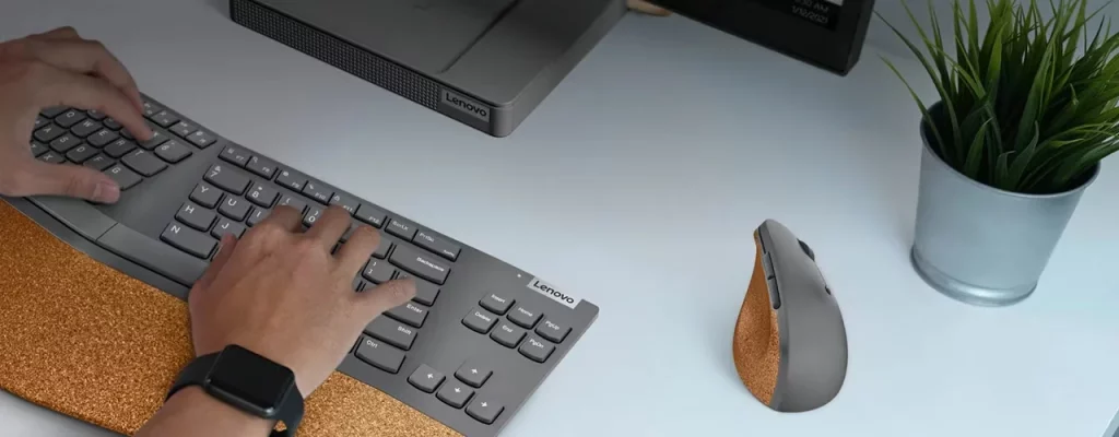 Lenovo випустили комфортні клавіатуру та мишу