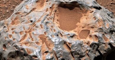Марсохід NASA помітив металевий метеорит на Марсі