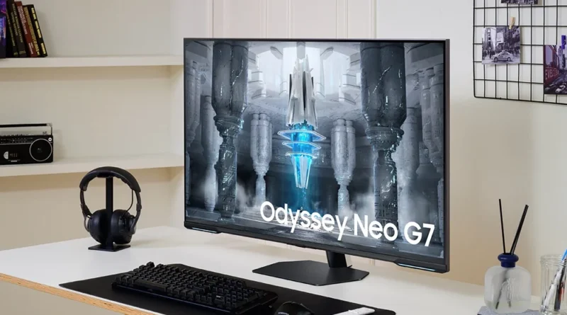 Samsung випустили ігровий монітор Odyssey Neo G7 43″ 4K Mini-LED
