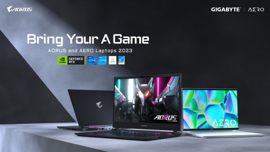 Gigabyte представляє ноутбуки AORUS 15 і 17 з Intel Core i7 13-го покоління, NVIDIA GeForce RTX 4070