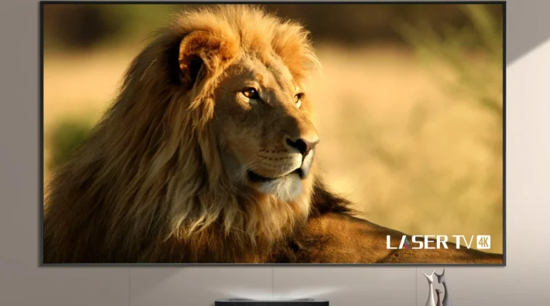Представлено телевізор Hisense 90L5H 4K Smart Laser TV з 90-дюймовим екраном і ультракороткофокусним проектором